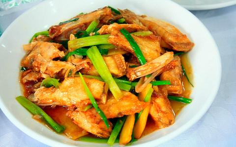 梁溪脆鳝图片  苏锡菜图片  苏菜图片第3张