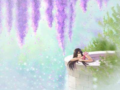 可爱卡通美少女动漫高清手机壁纸图片第4张