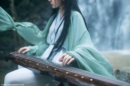 山林瀑布自然风景高清桌面壁纸下载第4张
