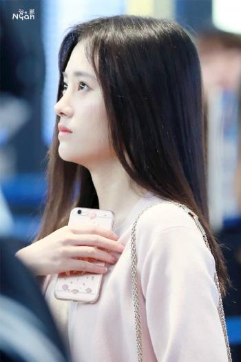 高清四川省遂宁美女鞠婧祎酷飒甜美代言写真图片第2张