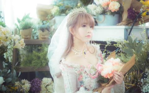 清纯可人的韩国美女yurisa可爱迷人写真高清美女图片第1张