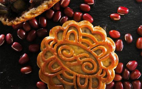 中秋节精美月饼美食高清桌面壁纸大全第3张