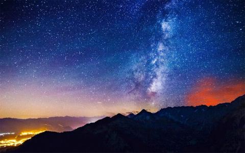 最新最流行养眼唯美星空自然景象高清摄影精美桌面壁纸图片大全第2张