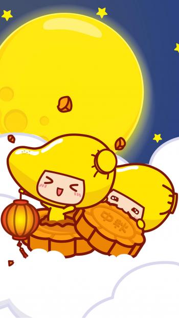 中秋节月饼甜美美食精选高清平板壁纸图片大全第6张