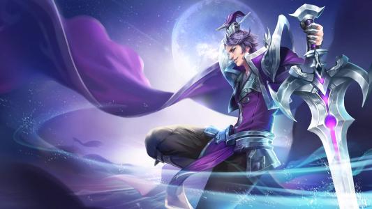 王者荣耀露娜紫霞仙子cosplay绝美写真高清图片第0张