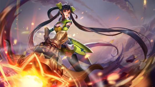 王者荣耀英雄孙尚香皮肤图片高清桌面壁纸第1张