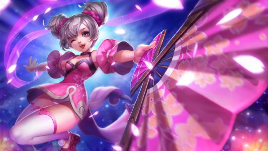 王者荣耀露娜紫霞仙子cosplay绝美写真高清图片第0张