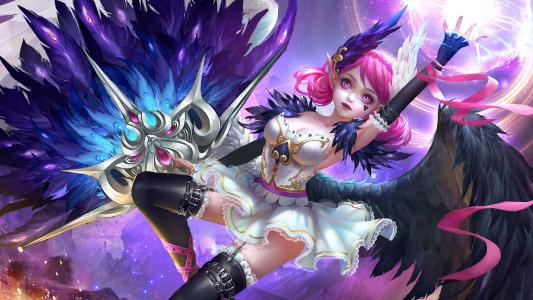 王者荣耀露娜紫霞仙子cosplay绝美写真高清图片第2张