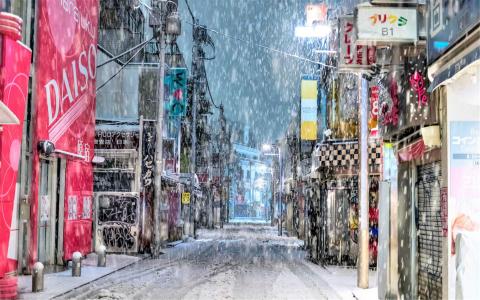 下雪图片 _ 第(9)张