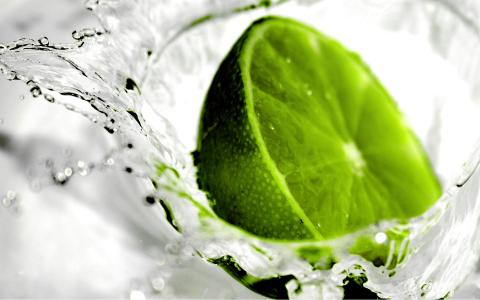高清水果清新酸甜可口的柠檬水果图片桌面壁纸第4张