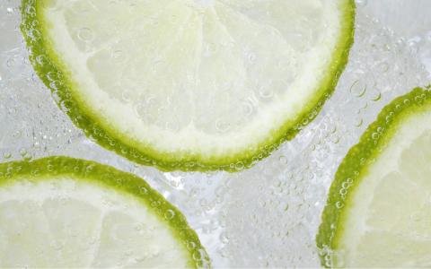 高清水果清新酸甜可口的柠檬水果图片桌面壁纸第6张