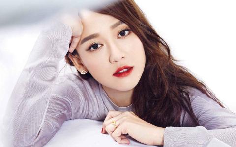 高清台湾省新竹县女演员陈乔恩唯美气质写真图片桌面壁纸第1张