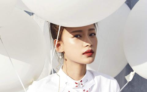 林省通化市集安女明星孙怡清新甜美写真桌面壁纸第5张
