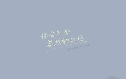 纯色感恩文字控励志高清桌面壁纸 第二辑第5张