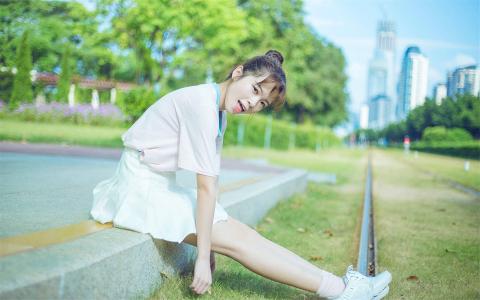可爱女生创意手机壁纸图片第3张