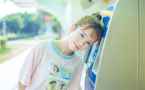 可爱女生创意手机壁纸图片第6张
