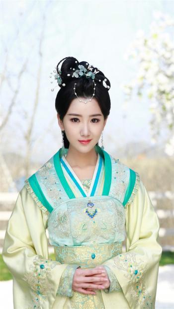 高清中国天津女演员《锦绣未央》毛晓彤古装精美剧照高清手机壁纸下载第1张
