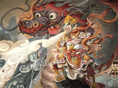 唯美中国风中国龙图片桌面壁纸第0张