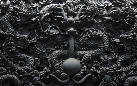 十二生肖中国龙高清摄影图片桌面壁纸第5张