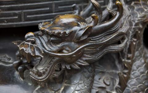 十二生肖中国龙高清摄影图片桌面壁纸第6张