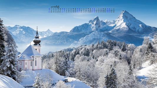 冬日雪景图片 _ 第(2)张