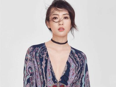 中国内地云南昆明女演员童瑶时尚写真电脑宽屏壁纸第3张