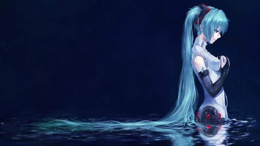 唯美卡通动漫高清初音未来桌面壁纸壁纸第1张