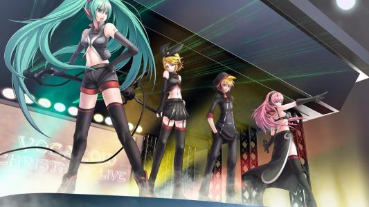 唯美卡通动漫高清初音未来桌面壁纸壁纸第2张