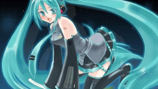 唯美卡通动漫高清初音未来桌面壁纸壁纸第4张