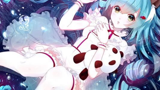 可爱卡通美少女动漫高清手机壁纸图片第5张