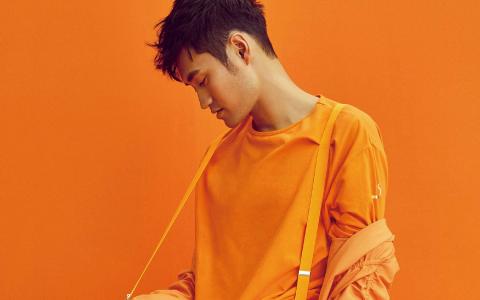 武汉男明显袁弘色彩写真帅气图片桌面壁纸第6张