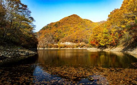 2017年1月自然山水日历壁纸第二辑第1张