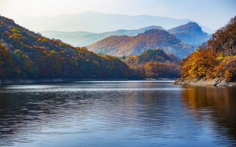 2017年1月自然山水日历壁纸第二辑第5张