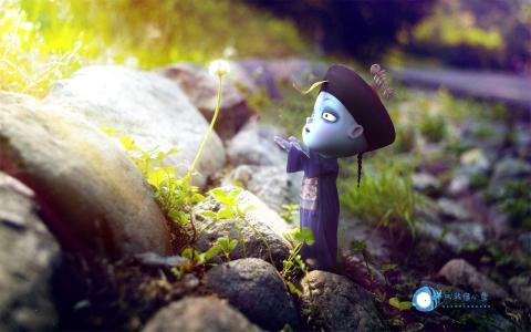 简约卡通人物创意手机壁纸第1张