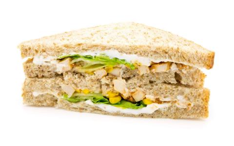 高清营养美食三明治宽屏桌面壁纸第3张
