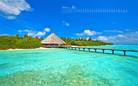 最新旅游电脑pc端马尔代夫尼亚玛岛渡假村高清壁纸图片第6张
