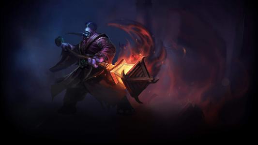 英雄联盟LOL武器大师皮肤桌面壁纸第4张