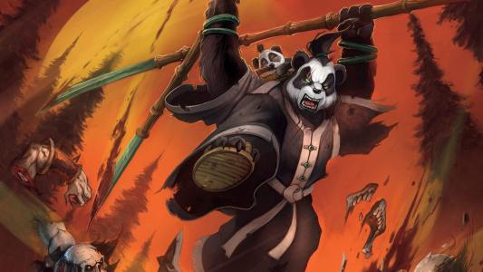 超可爱软萌大熊猫图片手机壁纸第3张