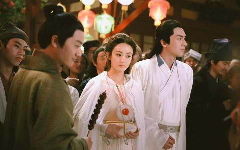 《青丘狐传说》唐艺昕高清桌面壁纸图片下载第2张