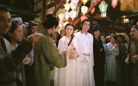 《青丘狐传说》唐艺昕高清桌面壁纸图片下载第3张