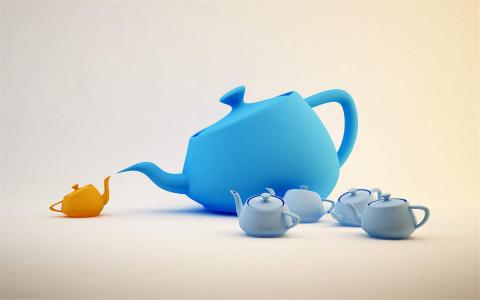 创意可爱卡通人物背景手机壁纸图片第1张