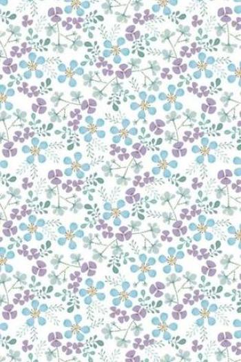 最流行布料花纹图案唯美清新小碎花系手机壁纸第1张