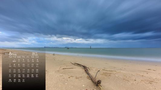 唯美海边风景图片手机壁纸第2张