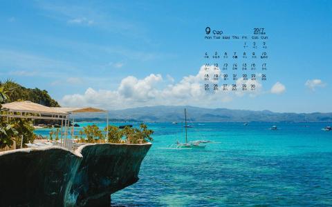 浪漫海边风景手机壁纸图片第5张