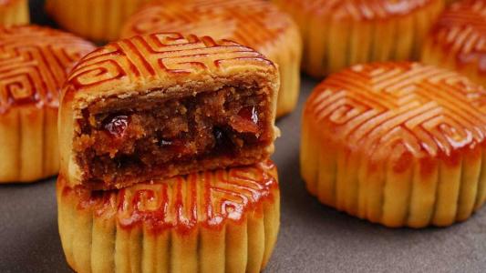 鲜肉月饼图片  苏式鲜肉月饼图片  月饼图片第5张