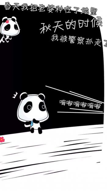 神算叽搞笑文字语录卡通手机壁纸第3张
