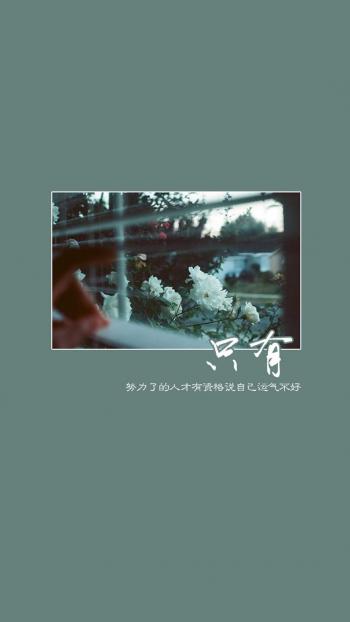 精选励志文字语录创意图片手机壁纸第1张