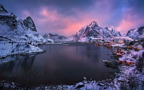 冬日雪景图片 _ 第(1)张