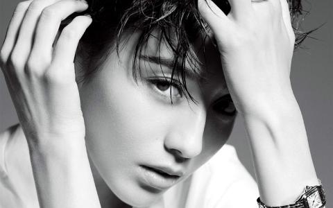高清中国内地新疆伊犁影视女演员佟丽娅美艳性感高清桌面壁纸第1张