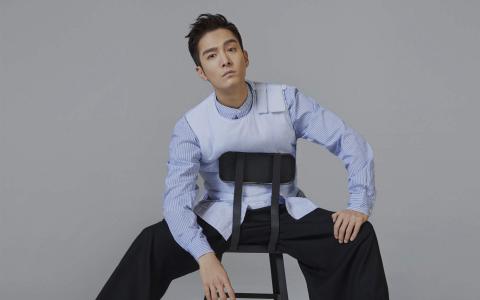 高清浙江省杭州男明显盛一伦时尚杂志帅气写真高清图片壁纸第3张
